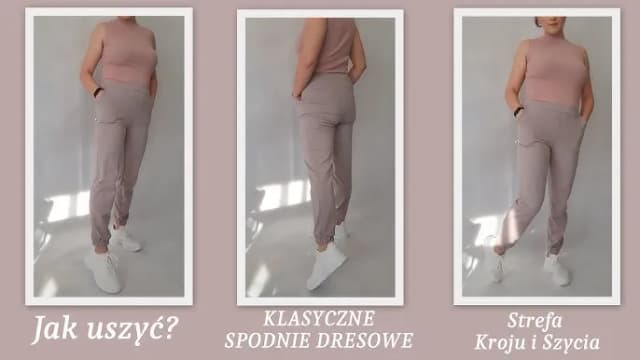 Domowe szycie spodni dresowych krok po kroku. Łatwy sposób dla początkujących
