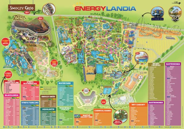 Energylandia: Ogromny park rozrywki, który zaskoczy swoją powierzchnią!